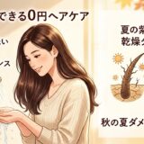 【9月のお金をかけないホームケア】夏のダメージを秋に持ち越さない！今日からできる髪と頭皮の再生習慣